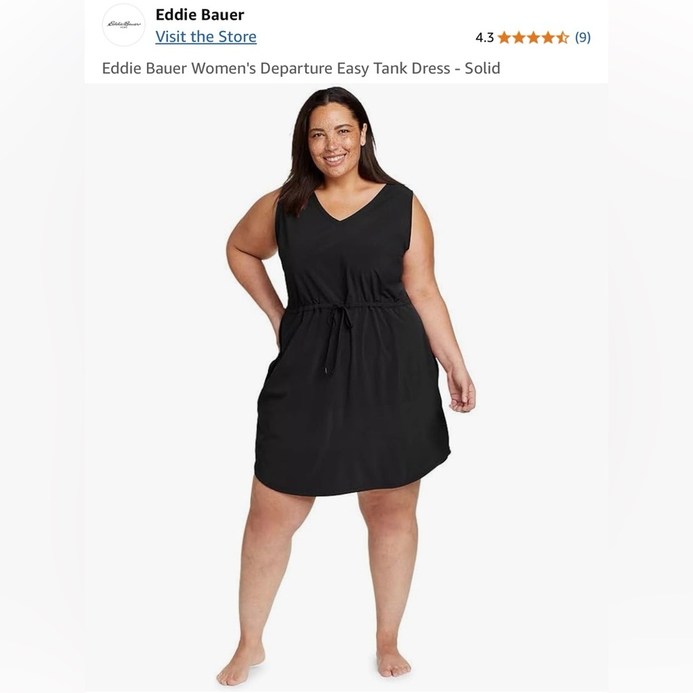 Eddie Bauer departure, easy tank dress